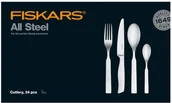Zestawy sztućców - Fiskars Zestaw sztućców All Steel 24 szt. - miniaturka - grafika 1