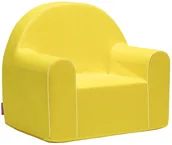 Fotele i pufy dla dzieci - Fotelik piankowy MIDI żółty Kolory! - miniaturka - grafika 1