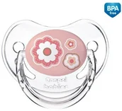 Smoczki uspokajające - Canpol babies CANPOL SMOCZEK SILIKONOWY ANATOMICZNY NEWBORN BABY 618 MIESIĘCY RÓŻOWY 5901691813878 - miniaturka - grafika 1