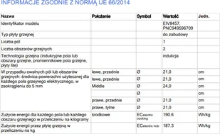 Płyta elektryczna do zabudowy Electrolux EIV8457 - Płyty elektryczne do zabudowy - miniaturka - grafika 13