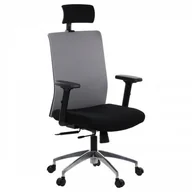 Fotele i krzesła biurowe - Stema ZN Fotel biurowy obrotowy RIVERTON - zagłówek, oparcie tkaninowe, podstawa aluminiowa, różne kolory RIVERTON F/H/AL - miniaturka - grafika 1