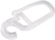 Karnisze - Gardinia Agrafka do kółka 16 mm bezbarwna - miniaturka - grafika 1