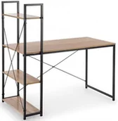 Biurka dla dzieci - Loftowe biurko z regałem i półkami dąb sonoma Z7-W83 - miniaturka - grafika 1