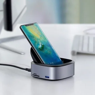 Wielofunkcyjna stacja ładowania telefonu 8w1 Usb C - Stacje dokujące do telefonów - miniaturka - grafika 11