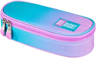 St. Majewski Piórnik saszetka jednokomorowa PC1 TURKUSOWE OMBRE St.Right 726307 - Piórniki - miniaturka - grafika 2