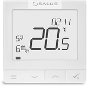Nagrzewnice - SALUS Podtynkowy regulator temperatury OpenTherm 230V Salus WQ610 salus19.01-41-uniw - miniaturka - grafika 1