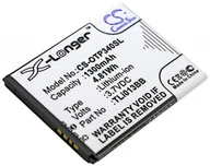 Baterie do telefonów - Cameron Sino Alcatel One Touch Pixi 3 4.0 TLi013B2 1300mAh 4.81Wh Li-Ion 3.7V - miniaturka - grafika 1