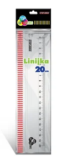 Hamelin linijka plastkowa, 20 cm, TOP2000 - Przybory szkolne - miniaturka - grafika 2