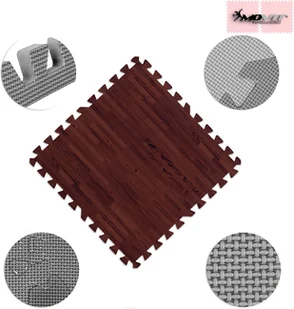 Movit CIEMNY DEKOR DREWNA MATA DO DOMU DLA DZIECKA - Maty do ćwiczeń - miniaturka - grafika 3