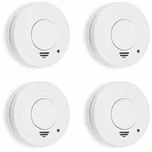Czujniki czadu, dymu, gazu - Smartwares detektor dymu 4pack 10.100.41 - miniaturka - grafika 1