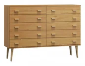 Komody - Meble Magnat Komoda Venuci nr2 120 5s - miniaturka - grafika 1
