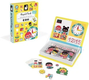 Janod Magnetyczna układanka Uczę się zegarka - Układanki dla dzieci - miniaturka - grafika 9