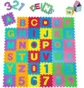 Maty piankowe - TecTake Puzzle piankowe 86 części 401859 - miniaturka - grafika 1