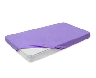 Darymex D.GRUCA I R.RĄCZKA SPÓŁKA JAWNA Prześcieradło z gumką, Frotte, 120x200 cm, fioletowe - Prześcieradła - miniaturka - grafika 2