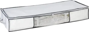 Wenko WENKO 7450023100 próżniowy Soft pod łóżkiem materiału Box, 100% włókna z polipropylenu, 105 x 15 x 45 cm, biały 7450023100 - Akcesoria i części AGD - miniaturka - grafika 3
