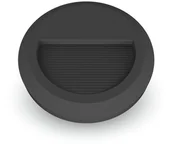 Oprawy, klosze i abażury - v-tac Oprawa Schodowa 2W LED V-TAC Czarna Okrągła 230V IP65 VT-1142 4000K 60lm - miniaturka - grafika 1
