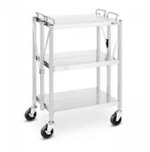 Wózki na żywność - Royal Catering Wózek kelnerski - składany - 90 kg - 400 x 580 mm 10011722 RC-FST635G 10011722 RC-FST635G - miniaturka - grafika 1