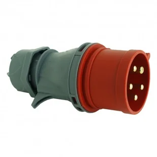 TP Electric Wtyczka przenośna zwrotnica faz 5P 32A IP44 400V 2085 3107-350-1600 - Osprzęt siłowy - miniaturka - grafika 5