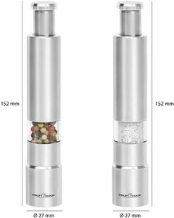 Profi Cook Zestaw młynków do przypraw ProfiCook PC-PSM 1160 - Młynki do soli i pieprzu - miniaturka - grafika 7