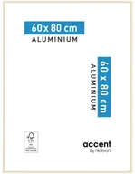 Ramki na zdjęcia - Nielsen Ramka na zdjęcia ACCENT 60 x 80 cm złota mat aluminiowa - miniaturka - grafika 1