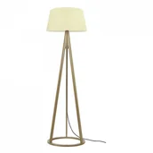 Lampy stojące - Spotlight Premium Collection Lampa podłogowa Konan 6422174 SPOTLight Premium Collection kremowa oprawa z drewna dębowego 6422174 - miniaturka - grafika 1