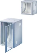 Szafy rack - Rittal m_Rittal Szafa mRittal 19" Wall Mounted FlatBox 9 U 600 x 600 mm light grey RAL 7035 7507.110 - miniaturka - grafika 1