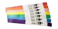 Papier do drukarek - Zebra Opaska identyfikacyjna foliowa Zebra Z-Band Splash 25,4x254 mm (niebieska) 10012718-3 - miniaturka - grafika 1