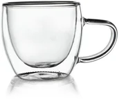 Filiżanki - Orion Filiżanki Do Espresso Termiczne Z Podwójnymi Ściankami Szklane Thermal Cup 110 Ml 4 Szt - miniaturka - grafika 1