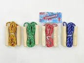 Skakanki - Skakanka Sznurkowa Drewniane Rączki - miniaturka - grafika 1