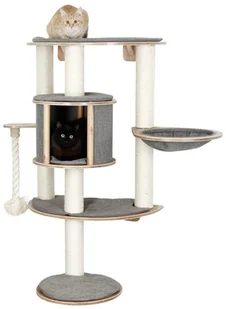 Kerbl Kocie drzewko przyścienne Dolmit Tofana Pro, szary, 117cm - Drapaki dla kotów - miniaturka - grafika 3