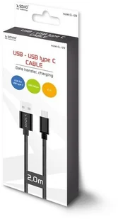 Savio Kabel USB USB typ C 2m - Kable USB - miniaturka - grafika 5