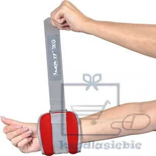 MOVIT Odblaskowe ciężarki mankiety z neoprenu - 2 x 1,5 kg - Pozostały sprzęt siłowy - miniaturka - grafika 9