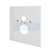 Stelaże i zestawy podtynkowe do WC - 9.650.100 TECElux - dolna obudowa szklana do standardowego WC, SZKŁO BIAŁE - miniaturka - grafika 1