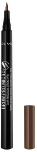 RIMMEL Brow Pro Micro pisak do brwi 003 Soft Brown 1ml - Akcesoria i kosmetyki do stylizacji brwi - miniaturka - grafika 2