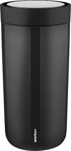 Stelton Kubek termiczny To-Go Click 400 ml czarny z podwójnej stali 685-1 - Kubki termiczne Stelton Kubek termiczny To-Go Click 400 ml czarny z podwójnej stali 685-1 - Kubki termiczne - miniaturka - grafika 1