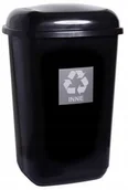 Kosze na śmieci - Kosz Do Segregacji Śmieci ,,inne'' 45L Srebrny - miniaturka - grafika 1