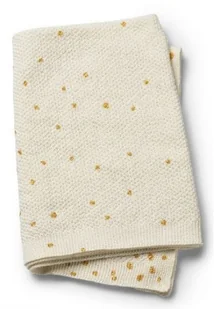 Elodie Details Kocyk dzianinowy, Gold Shimmer - Koce i narzuty dla dzieci - miniaturka - grafika 3