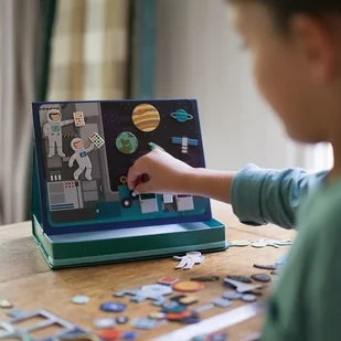 Kosmos Petit Collage Petit Collage, zabawka edukacyjna Układanka magnetyczna - - Zabawki kreatywne - miniaturka - grafika 6