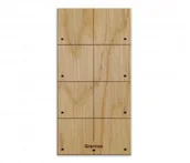 Systemy inteligentnych domów - Grenton Grenton TOUCH PANEL 8B CUSTOM WOOD TF-Bus jasny TPA-608-T-02 5902983719472 - miniaturka - grafika 1