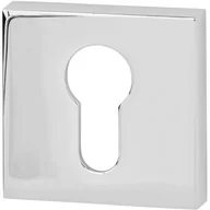 Szyldy i rozety - VDS Rozeta kwadratowa R67 chrom wkładka 49-0009 - miniaturka - grafika 1