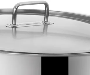 Orion Garnek stalowy gastronomiczny z pokrywą 32cm 22L 113181 - Garnki - miniaturka - grafika 4