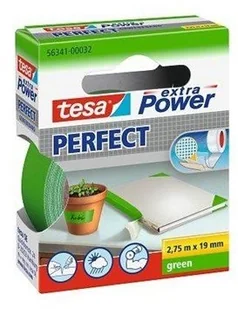 tesa taśma tkaninowa, wymiary 2,75 x 19 mm, zielony 56341-00032-03 - Taśmy klejące - miniaturka - grafika 2