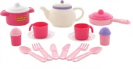 Zabawki AGD - Wader Zestaw naczyń "Nastka" na 2 osoby 59062 - miniaturka - grafika 1
