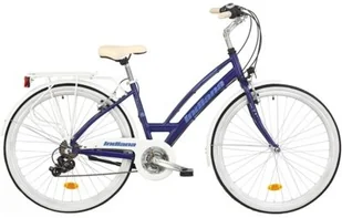 Indiana Rower miejski Brawa 21B 28 cali damski Granatowy - Rowery - miniaturka - grafika 2
