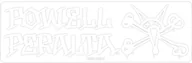 Dodatki do ubrań - POWELL PERALTA naklejka POWELL PERALTA VATO RAT STICKER White - miniaturka - grafika 1