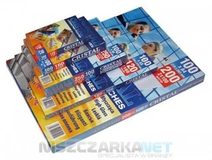 Argo Cristal Folia do laminowania MATOWA Dwustronnie A5 125 mikronów /100szt - Folie do laminatora Argo Cristal Folia do laminowania MATOWA Dwustronnie A5 125 mikronów /100szt - Folie do laminatora - miniaturka - grafika 1