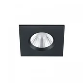 Lampy sufitowe - Trio ZAGROS LED Ściemnialne Czarny mat IP65 Oczko sufitowe 650610132 - miniaturka - grafika 1