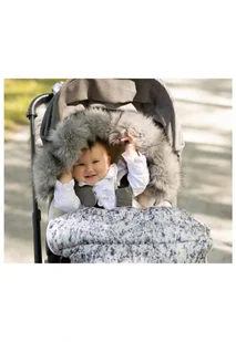 MATEX Śpiwór VENUS+mufka [TB0308_V1]szary marmurek - Śpiworki dla dzieci - miniaturka - grafika 6