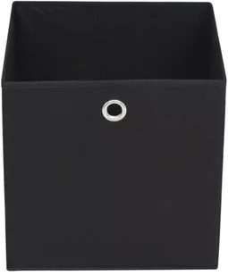 vidaXL Pudła do przechowywania z włókniny, 4 szt., 32x32x32 cm, czarne vidaXL - Pudła i pojemniki do przechowywania - miniaturka - grafika 4