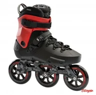 Rolki - Rollerblade Rolki Twister 110 BLACK/RED 07220900741 - miniaturka - grafika 1